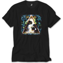 Crows Gate Def Leppard Hysteria Siyah T-Shirt