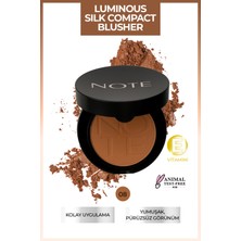 Note Luminous Silk Compact Allık 08 Bronze Show