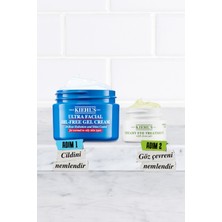 Kiehl's Ultra Facial Oil Free Cream & Avokadolu Göz Kremi Nem Ikilisi Seti