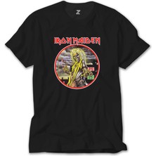 Crows Gate Iron Maiden Killers Siyah Tişört