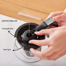 Karaca 5 In 1 Konuşan Cam Demlikli Kahve ve Çay Makinesi