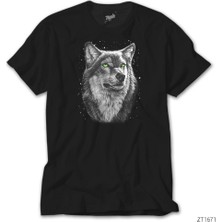 Crows Gate Kurt Wolf Siyah T-Shirt
