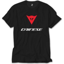 Crows Gate Dainese Motosiklet Siyah T-Shirt
