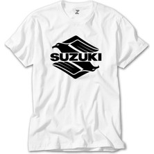 Crows Gate Suzuki Intruder Beyaz T-Shirt