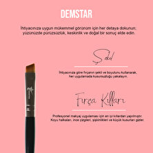 Demstar Professinal Makeup Brush High End Serisi Yüksek Tutuş Açılı Gölgelendirme Makyaj Fırçası No:10