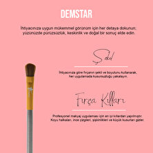 Demstar Professional Makeup Brush Champagne Far Karıştırma Fırçası Makyaj Fırçası No:21