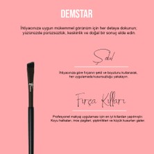 Demstar Professional Makeup Brush Soft Hair Serisi Açılı Eyeliner Makyaj Fırçası No:28