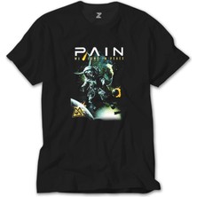 Crows Gate Pain We Come In Peace Siyah T-Shirt