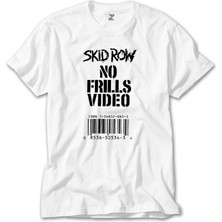Crows Gate Skid Row No Frills Video Beyaz T-Shirt