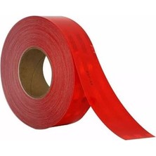 Reflektör Fosfor Şerit Kırmızı 55Mm X 50Mt Opersan 1004K 5710923702 Yerli Üretim