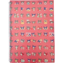 Shido Okul Defteri,kuromi Defter Seti,kareli Defter,çizgili Defter