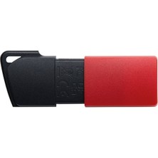 Kıngston 128GB Usb3.2 Gen 1 Datatraveler Exodıa M (Black + Red)   DTXM/128GB