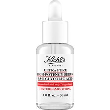 Kiehl's Ultra Pure %9.8 Glikolik Asit Pürüzsüzlük Etkili Yüz Serumu 30ml