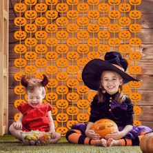 Patladı Gitti Balkabağı Kapı Perdesi Halloween Cadılar Bayramı Parti Malzemesi