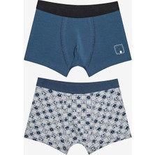 Penti Erkek Çocuk Croco 2li Çok Renkli Boxer