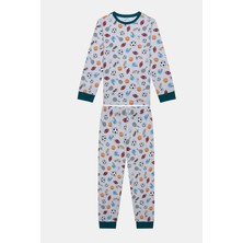 Penti Erkek Çocuk Sporty 2li Çok Renkli Pijama Takımı
