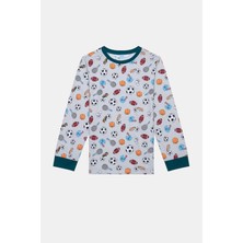 Penti Erkek Çocuk Sporty 2li Çok Renkli Pijama Takımı