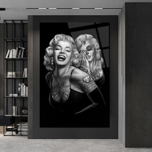 Zi Dekor Marilyn Monroe Cam Tablo |  Dekoratif, Ofis, Mutfak