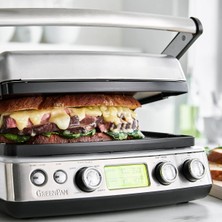 Greenpan Elite Thermolon Seramik Yüzeyli Çelik  Grill Tost Makinesi