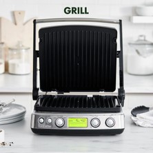 Greenpan Elite Thermolon Seramik Yüzeyli Çelik  Grill Tost Makinesi