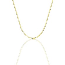 Mediterian Gümüş Figaro Zincir Kolye SGTL12379