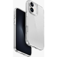 UNIQ Better By Design iPhone 16 Kılıf Air Fender Serisi Koruyucu Şeffaf Kılıf