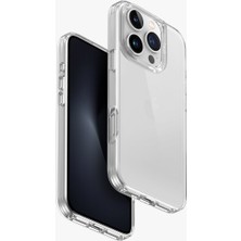 UNIQ Better By Design Iphone 16 Pro Kılıf Air Fender Serisi (Airogroove™) Koruyucu Şeffaf Kılıf