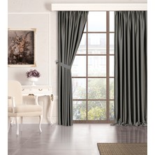 PERLE QUARTZ BLACKOUT ANTRASİT RENGİ KARARTMA PERDE