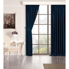 PERLE QUARTZ BLACKOUT LACİVERT  RENGİ KARARTMA PERDE