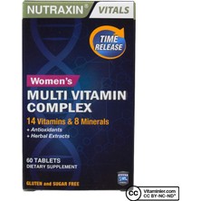 Nutraxin Nutraxin Women's Multi Vitamin Complex 60 Tablet