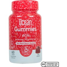 Ocean Gummies Iron 60 Çiğnenebilir Form