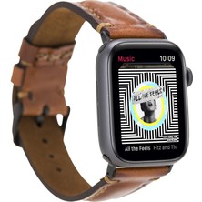 Apple Watch Deri Kayış - Avila - Efektli Gri - True