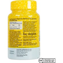 Ocean Gummies Vitamin D3 60 Çiğnenebilir Form