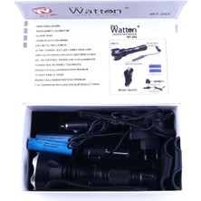 Watton Orjinal 600 Lümen Tx6 Şarjlı Özel Avcı Feneri WT-253