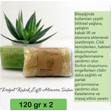 Miglow Kabak Lifli Sabun - Aloevera x 2 adet