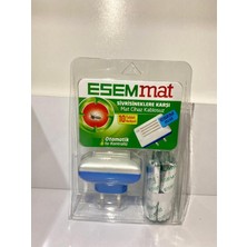 Esemmat Kablosuz Mat Isıtıcı Sinek Kovucu Cihaz + 10 Yedek Tablet Set (Isı Kontrollü)