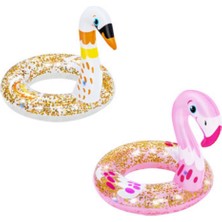 Simli Hayvan Başlı Simit 61 cm Kugu Flamingo - 36306