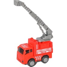 Nizam Plastik Ramby NZM-129 Sürtmeli İtfaiye Arabası 10 cm -Nizam