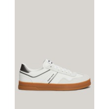 Tommy Hilfiger Beyaz - Gümüş Kadın Sneaker EN0EN02612TRH