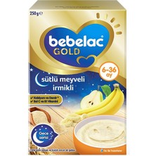 Bebelac Gold Sütlü Meyveli Irmikli 250 gr