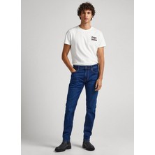 Pepe Jeans Normal Bel Regular Tapered Erkek Denim Pantolon PM206326WN9-000 Stanley