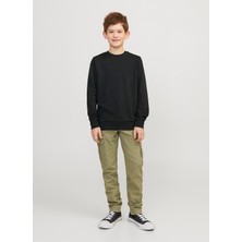 Jack & Jones Düz Erkek Siyah Sweatshırt 12250530