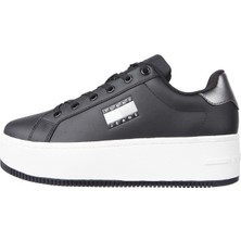 Tommy Hilfiger Siyah - Beyaz Kadın Sneaker EN0EN02711TRH