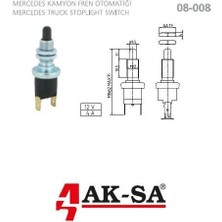 Fren Müşürü Otomotiği Mercedes Kamyon (Yeni) Aksa 08-008