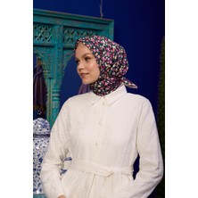 İpekhan Marrakech  Koleksiyon Soft Eşarp Açık Mor Hardal 1193-01