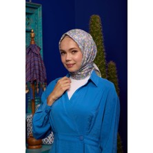 İpekhan Marrakech  Koleksiyon Soft Eşarp Açık Mor Hardal 1193-01