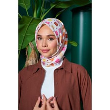 İpekhan Marrakech  Koleksiyon Soft Eşarp Turuncu Yeşil 1204-06