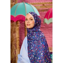 İpekhan Marrakech Koleksiyon Soft Şal Yağ Yeşili Fuşya 3046-01
