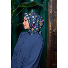 İpekhan Marrakech  Koleksiyon Soft Eşarp Turuncu Yeşil 1204-06