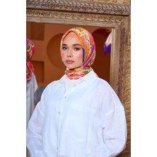 İpekhan Marrakech  Koleksiyon Soft Eşarp Turuncu Vizon 1202-03